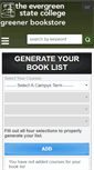 Mobile Screenshot of evergreen-greener-bookstore.com